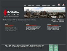 Tablet Screenshot of paiva.cl